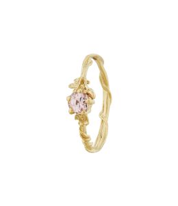 Rosa Alba Ring with Baby Rose Pink Sapphire | Alex Monroe Jewellery