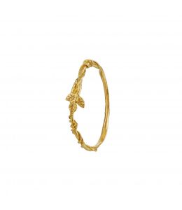 18ct Yellow Gold Rosa Vinea Band Product Photo