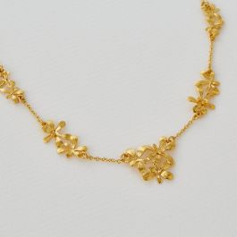 Rosette Cluster In-Line Necklace| Alex Monroe Jewellery