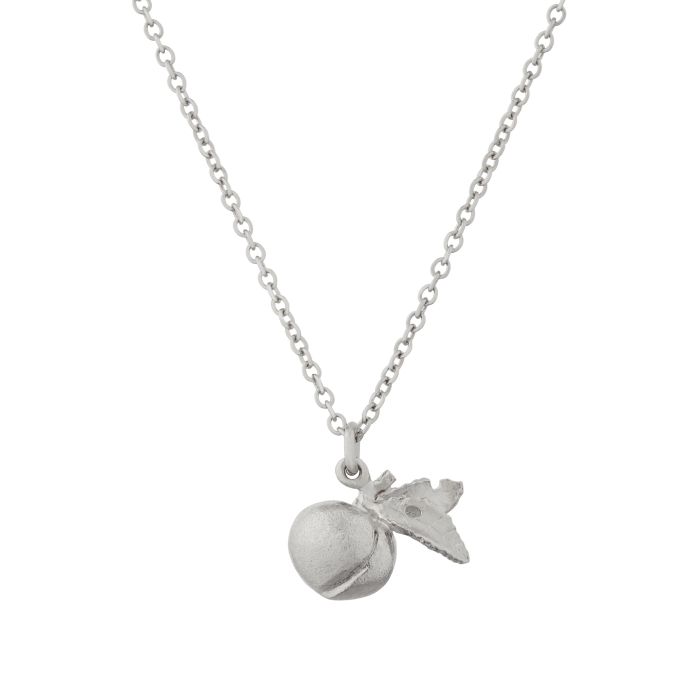 Small Sweet Peach Necklace Alex Monroe Jewellery