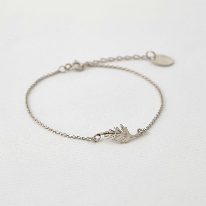 Silver fern bracelet sale