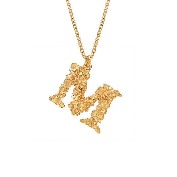 Fl Letter M Necklace - Letter M Pendant Designs Fl Letter M Necklace - Letter M Pendant Designs