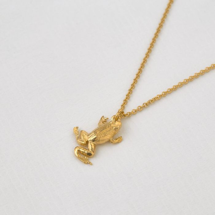 Golden Frog Pendant - Strange of London – Strange of London Jewellery