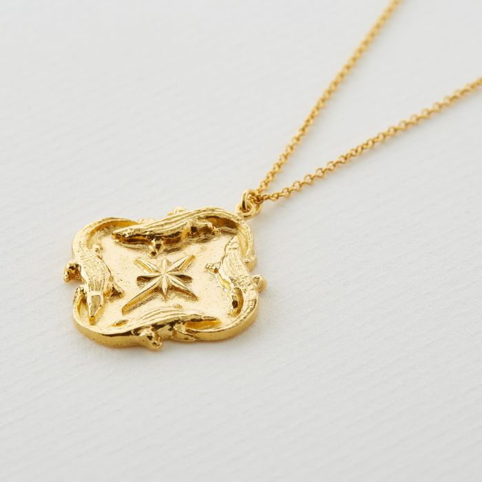 Compass locket vintage deals