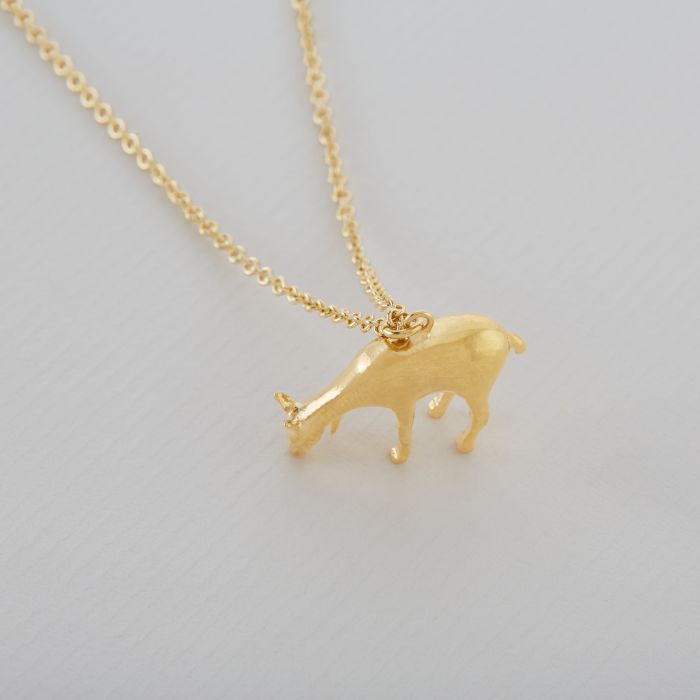 Grazing Doe Necklace | Alex Monroe Jewellery