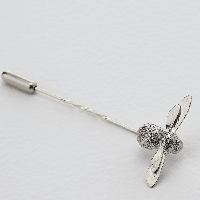 Silver bee pin shop