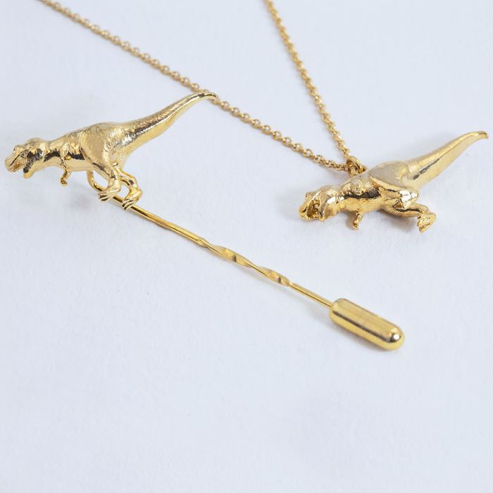 Alex monroe top dinosaur necklace
