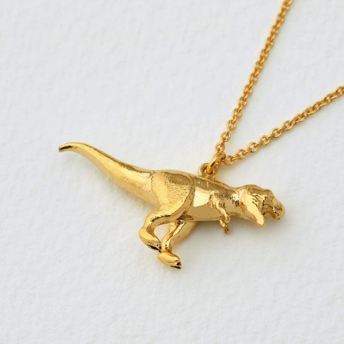 Crystal Dinosaur Pendant Necklace for Women Men Gold Color Chains on The  Neck Fashion Hip Hop Couple Chain Necklaces Jewelry