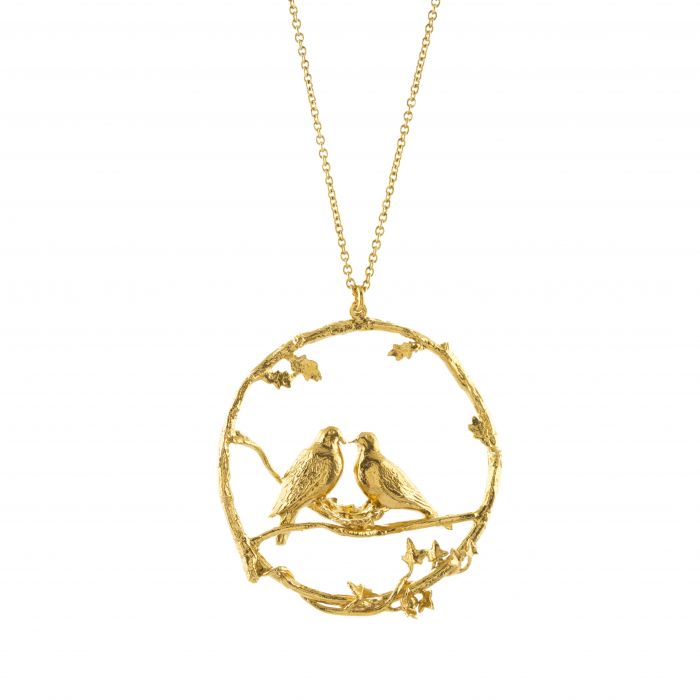 Nesting Turtle Doves Necklace Nesting Turtle Doves Necklace