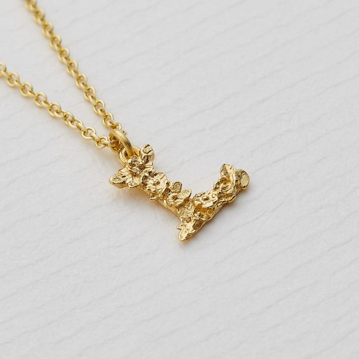 14k Gold Letter 