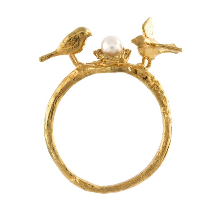 Birds & Nest Ring