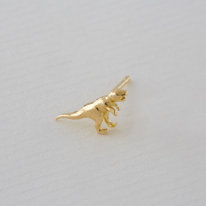 Teeny Tiny T Rex Single Stud Earring