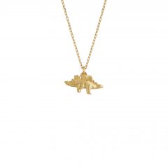 Teeny Tiny Stegosaurus Necklace Product Photo