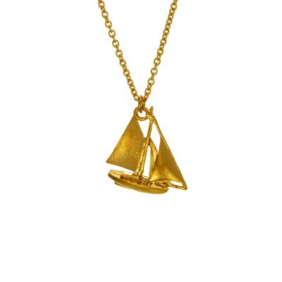 Sailing Boat Necklace Product Photo