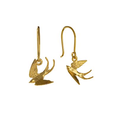Swooping Swallow Hook Earrings Product Photo