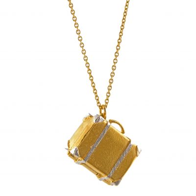 Vintage Suitcase Locket Product Photo