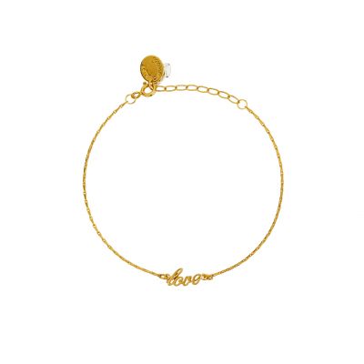 Extra Fine 'Love' Bracelet Product Photo