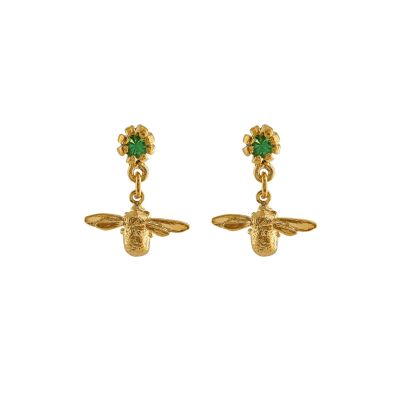 Earth Day Bee Earrings Product Photo