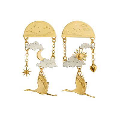Day-time / Night-time Dream Earrings Product Photo