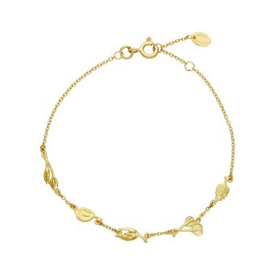 Autumn Stroll Bracelet with Five Inline Seeds Product Photo