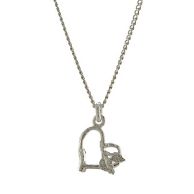 Mini Monroe Twig Heart Necklace