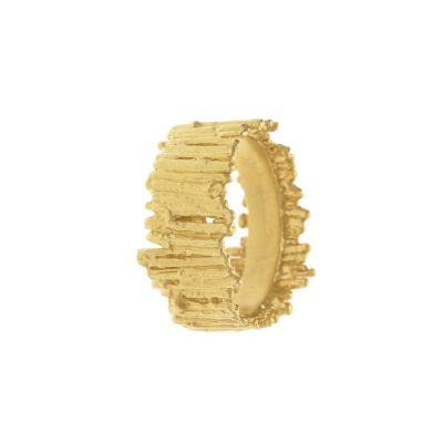 Tree Bark Wide Ring Product Photo