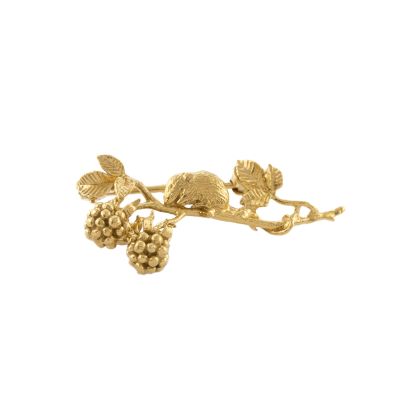 Harvest Mouse Brooch on Paper