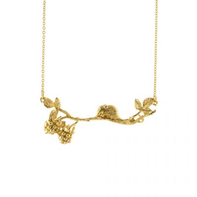Harvest Mouse Necklace on Paper