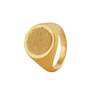 Medi Spinning Dome Signet Ring Product Photo