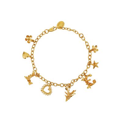 L O V E Mixed Charm Bracelet Product Photo