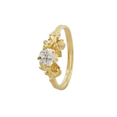Beekeeper Half Carat Diamond Solitaire Ring Product Photo