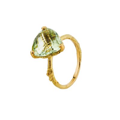 Green Amethyst Forest Jewel Ring Product Photo