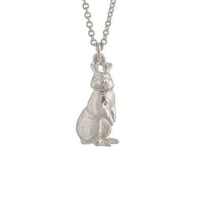 White Rabbit Necklace Product Photo