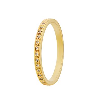 Spring Halo Diamond Eternity Ring Product Photo