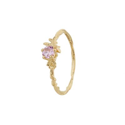 Rosa Alba Blush Pink Sapphire Ring Product Photo