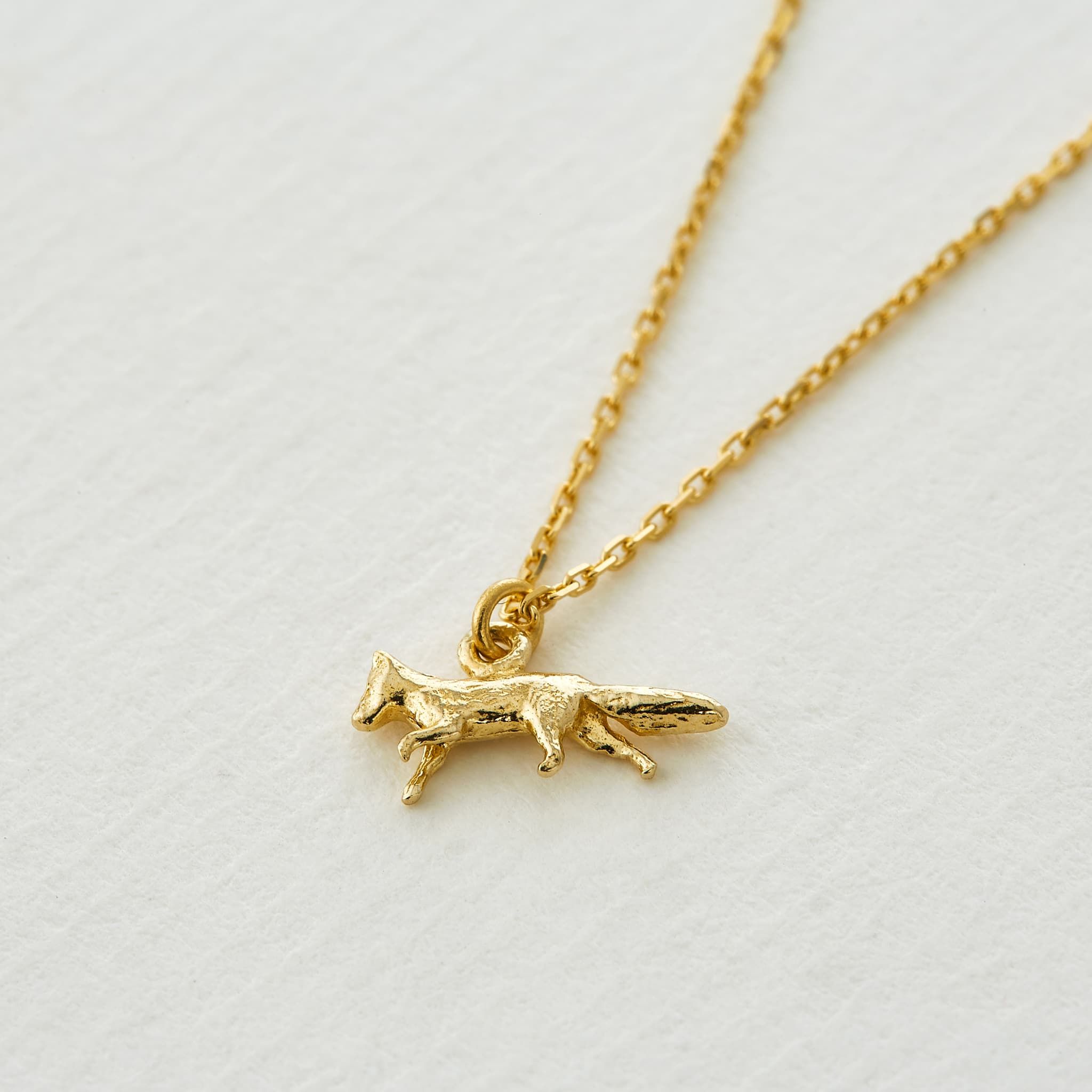 Alex monroe fox hot sale necklace
