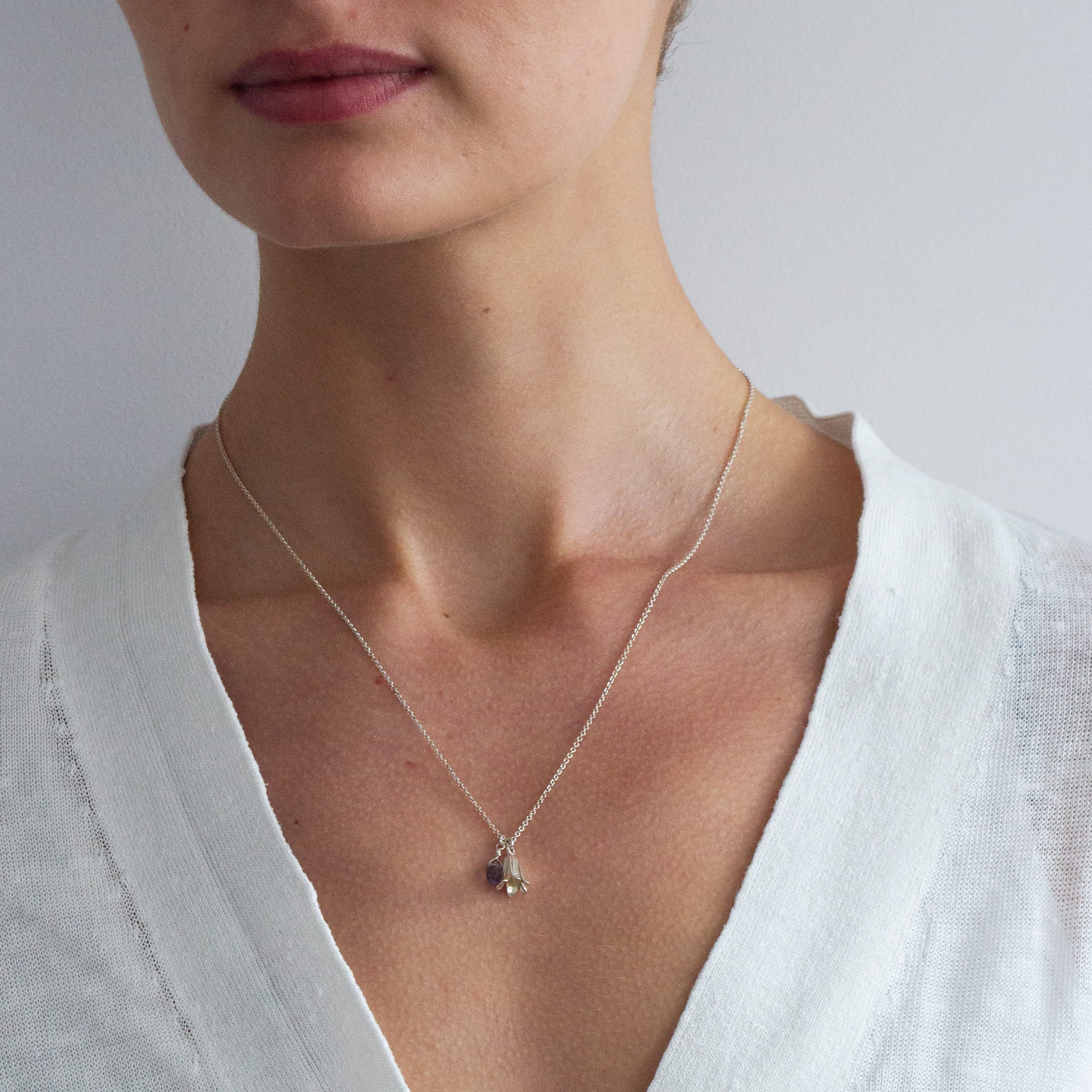 Little Bluebell Necklace