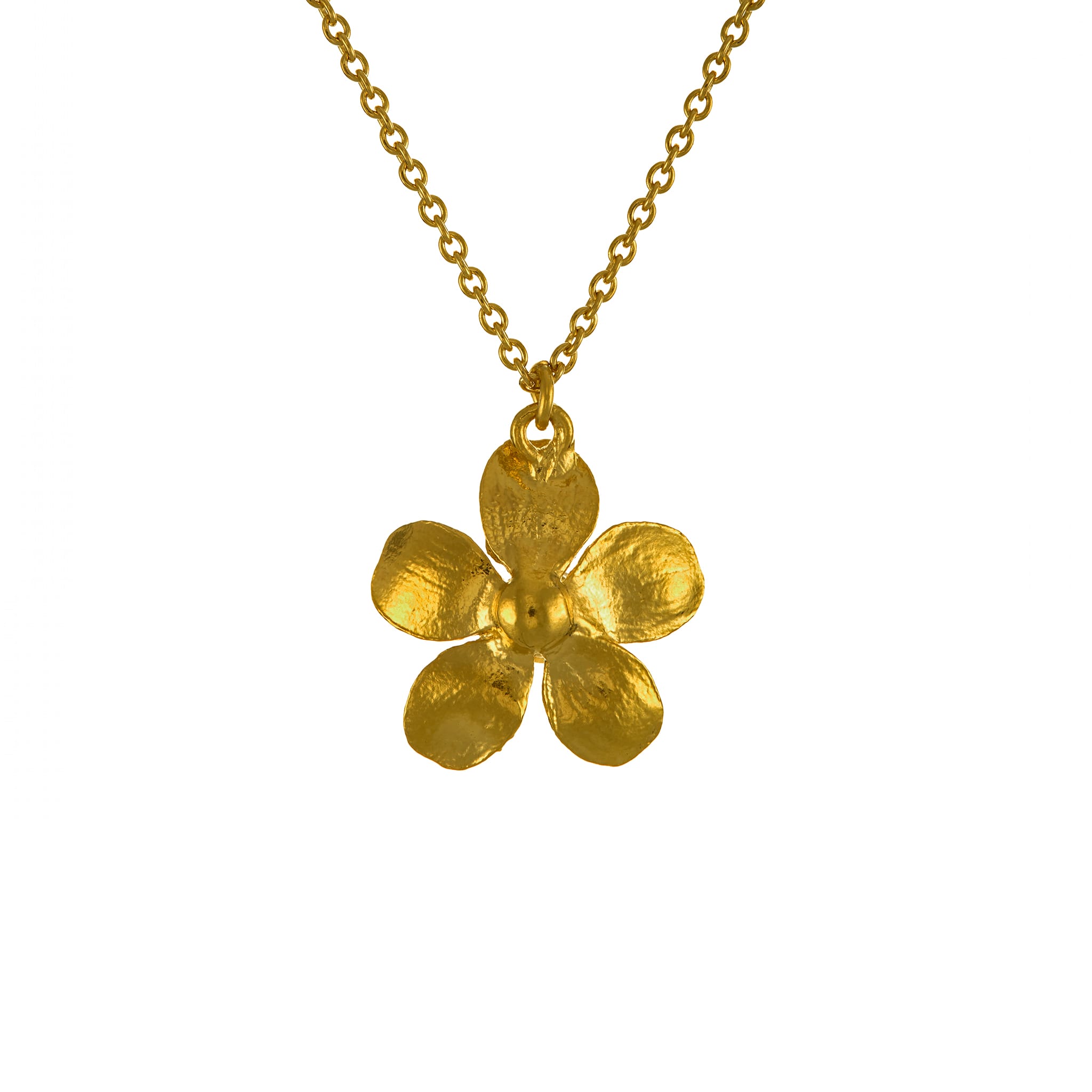 Citrine Buttercup Necklace