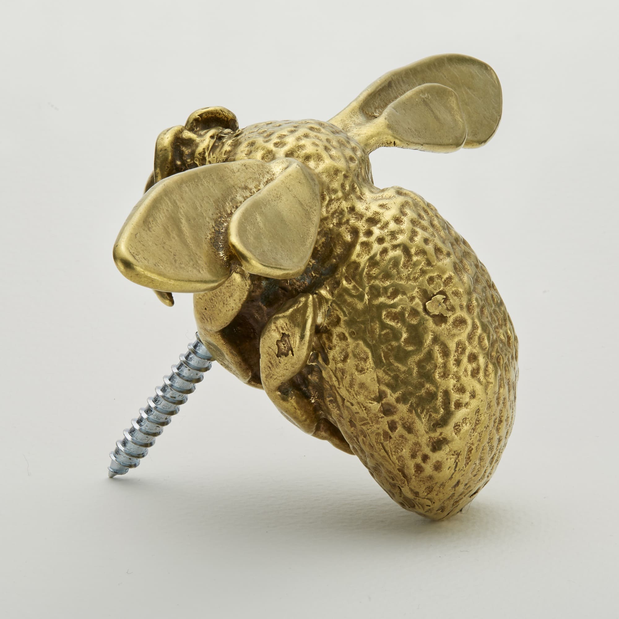 Decorative Brass Bumblebee with Wall Fixing 