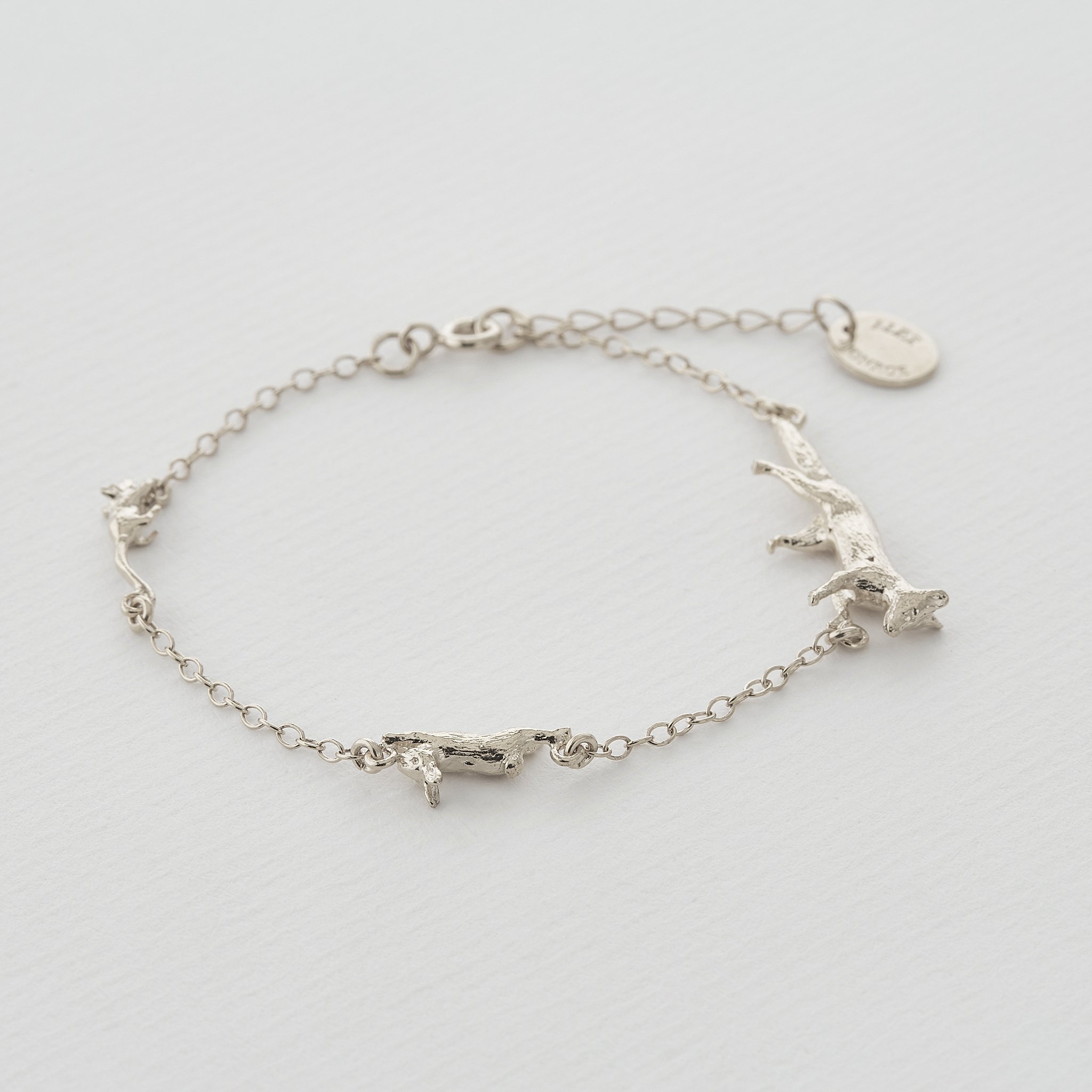 Alex Monroe 忘れな草ブレスレット Forget Me Not Bracelet