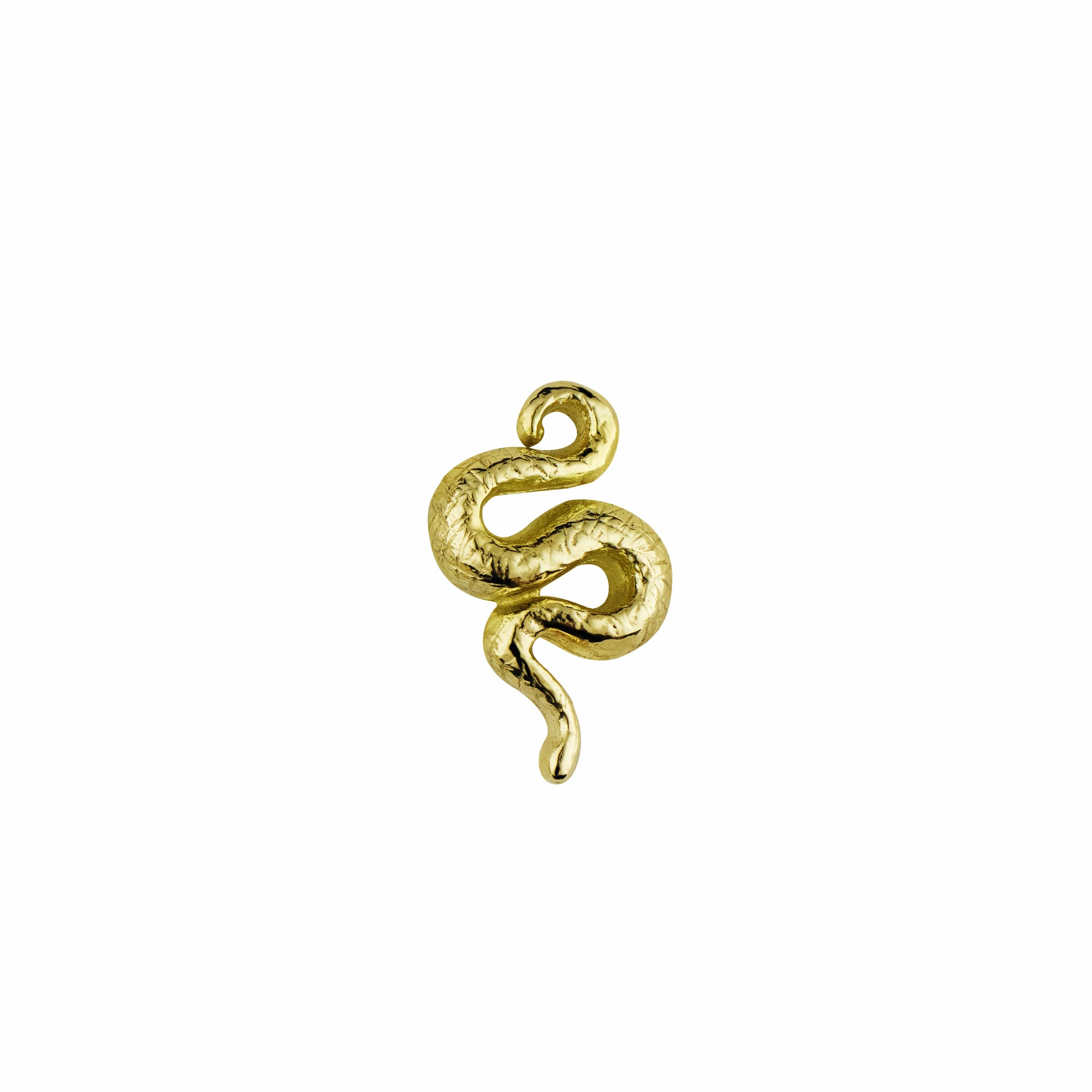 Teeny Tiny Snake Single Stud Earring