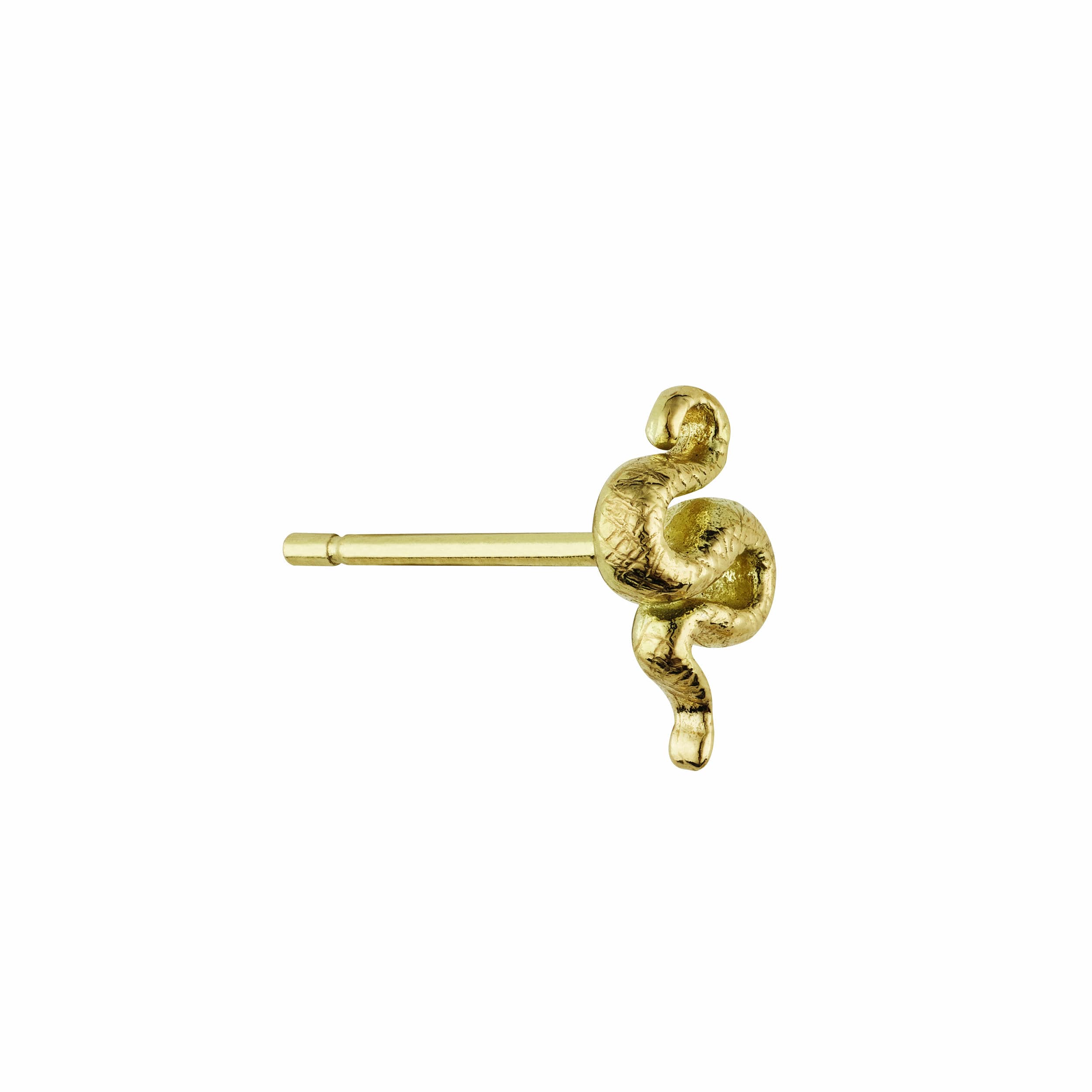 Teeny Tiny Snake Single Stud Earring