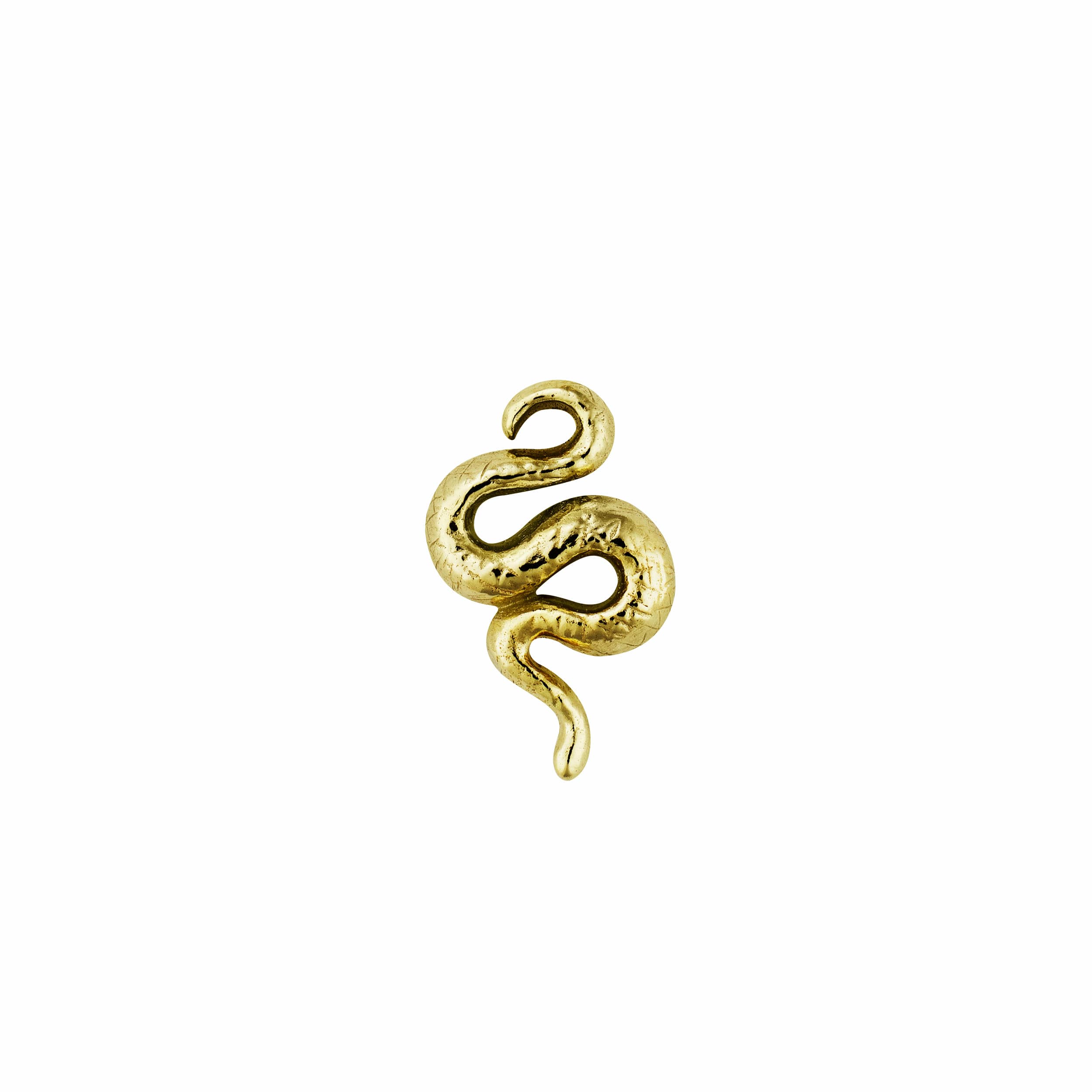 Teeny Tiny Snake Single Stud Earring