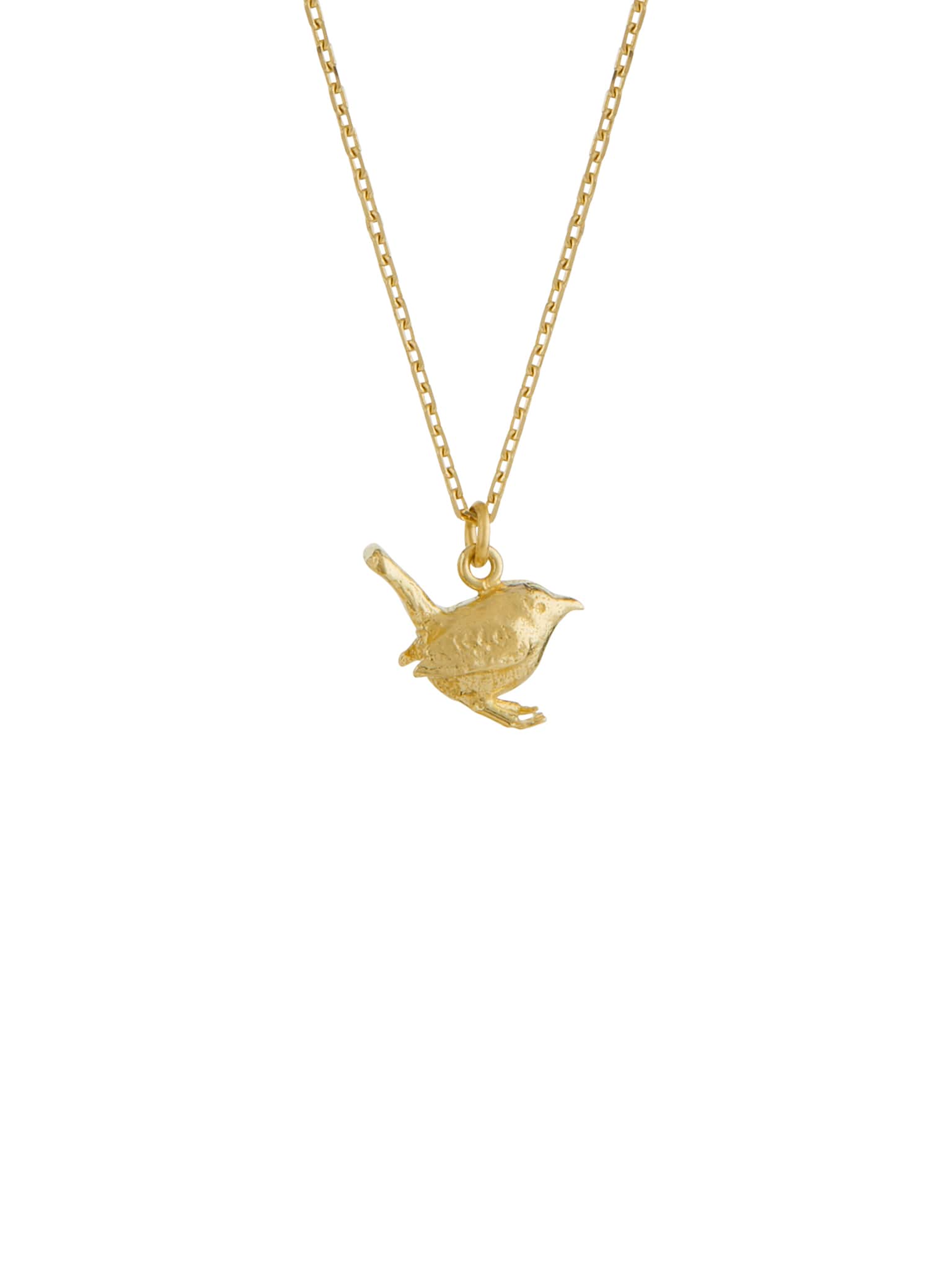 Teeny Tiny Wren Necklace