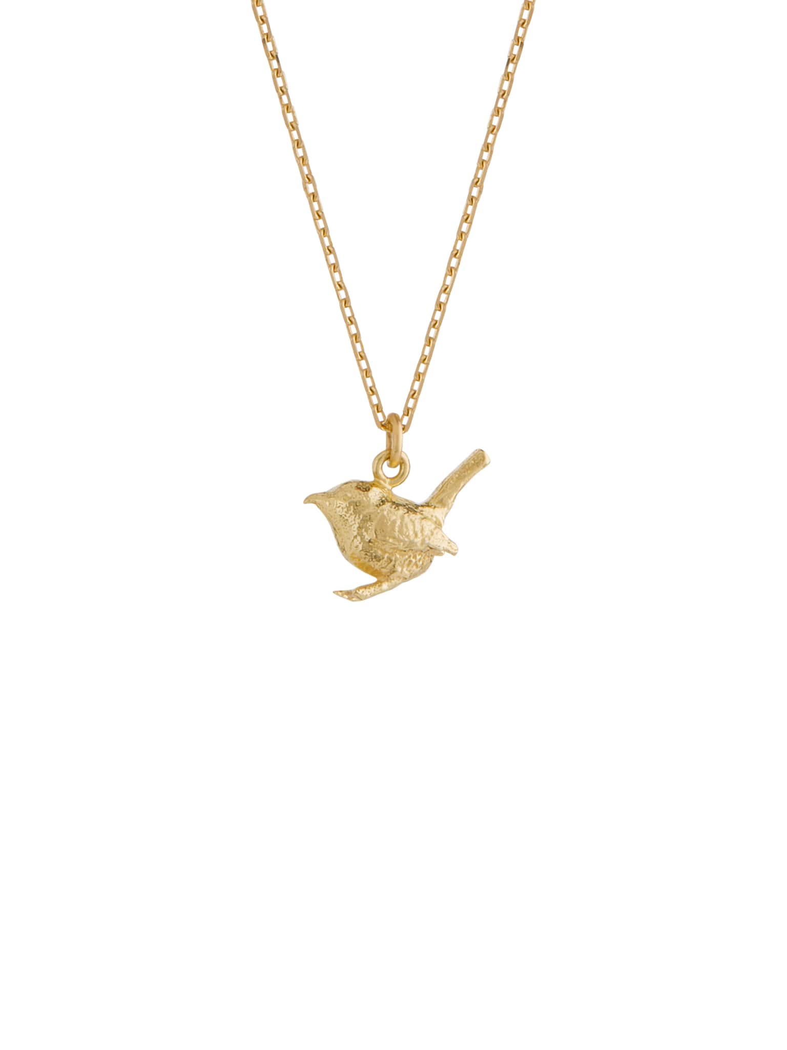 Teeny Tiny Wren Necklace