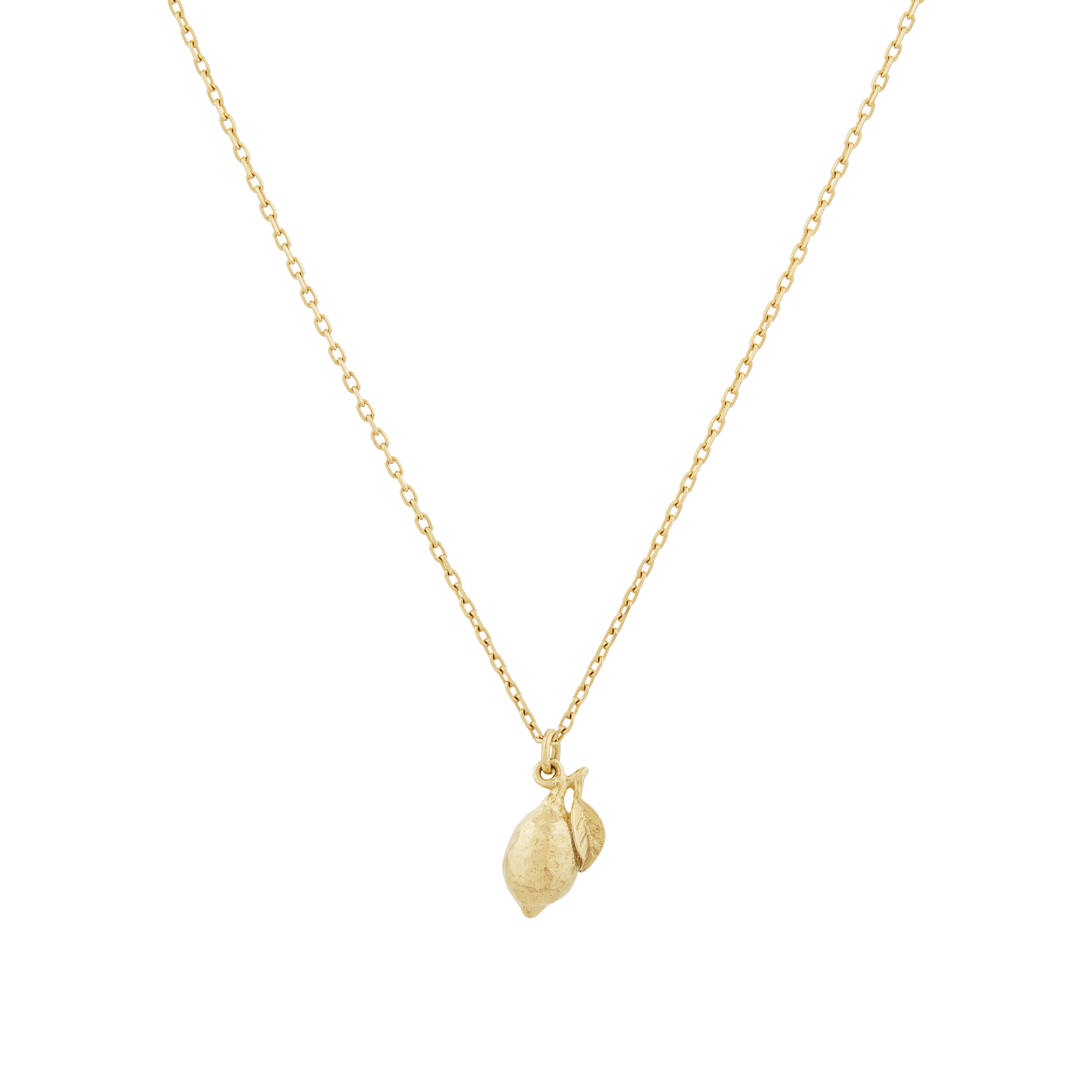 Teeny Tiny Lemon Necklace
