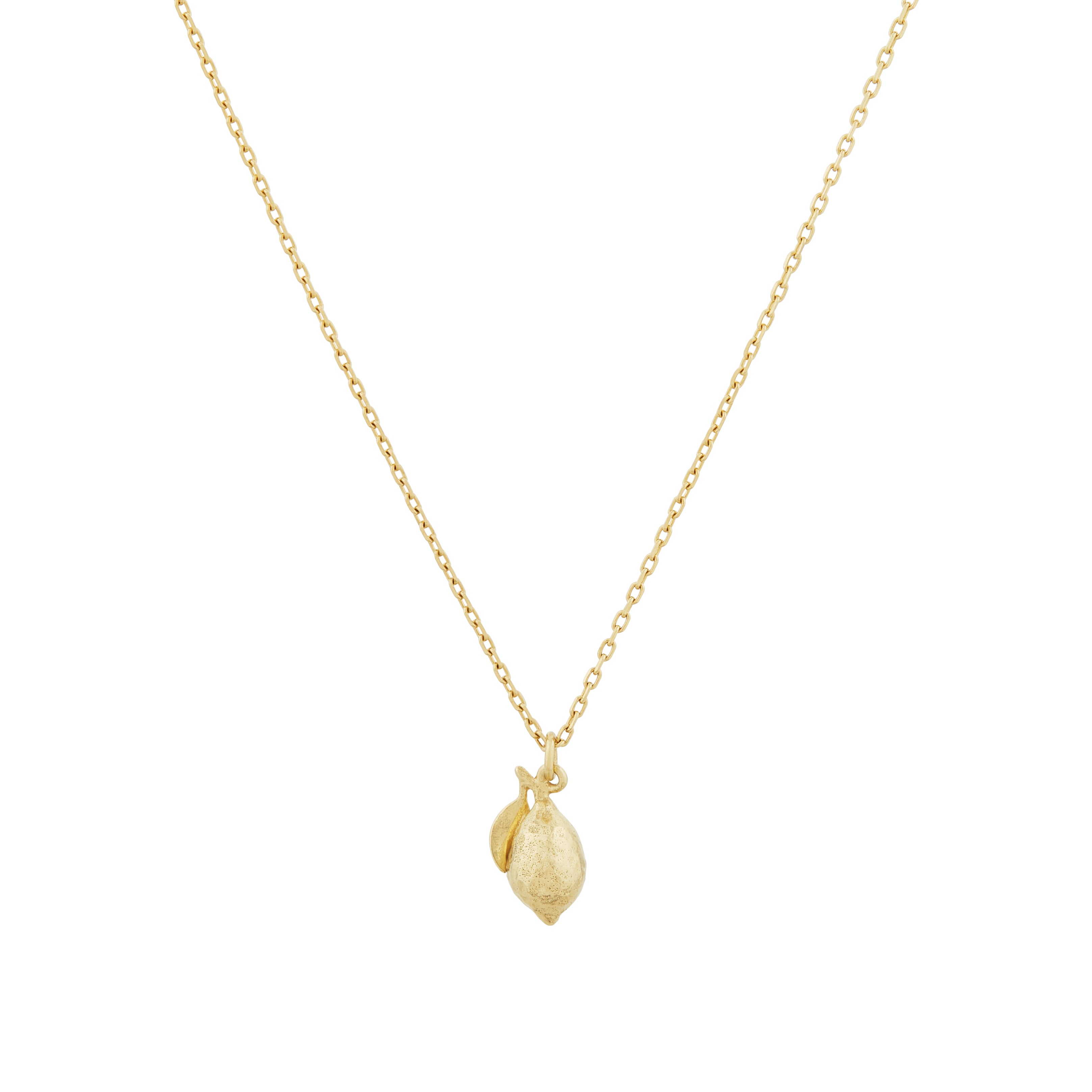 Teeny Tiny Lemon Necklace
