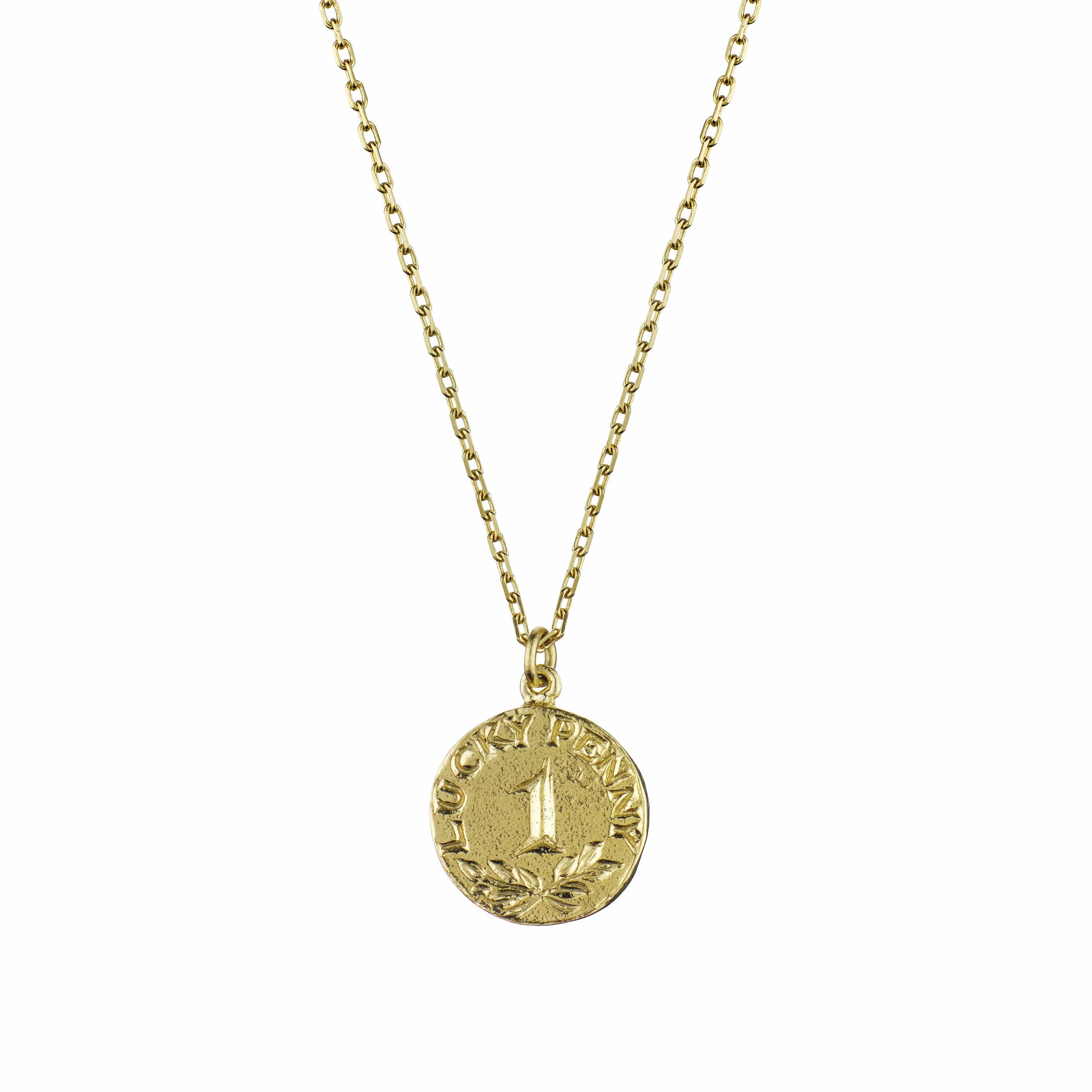 Teeny Tiny Lucky Penny Necklace