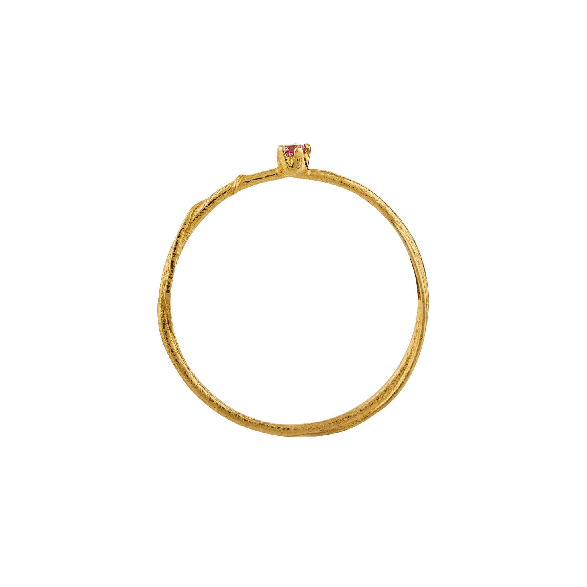 Pink Sapphire Fine Vine Ring