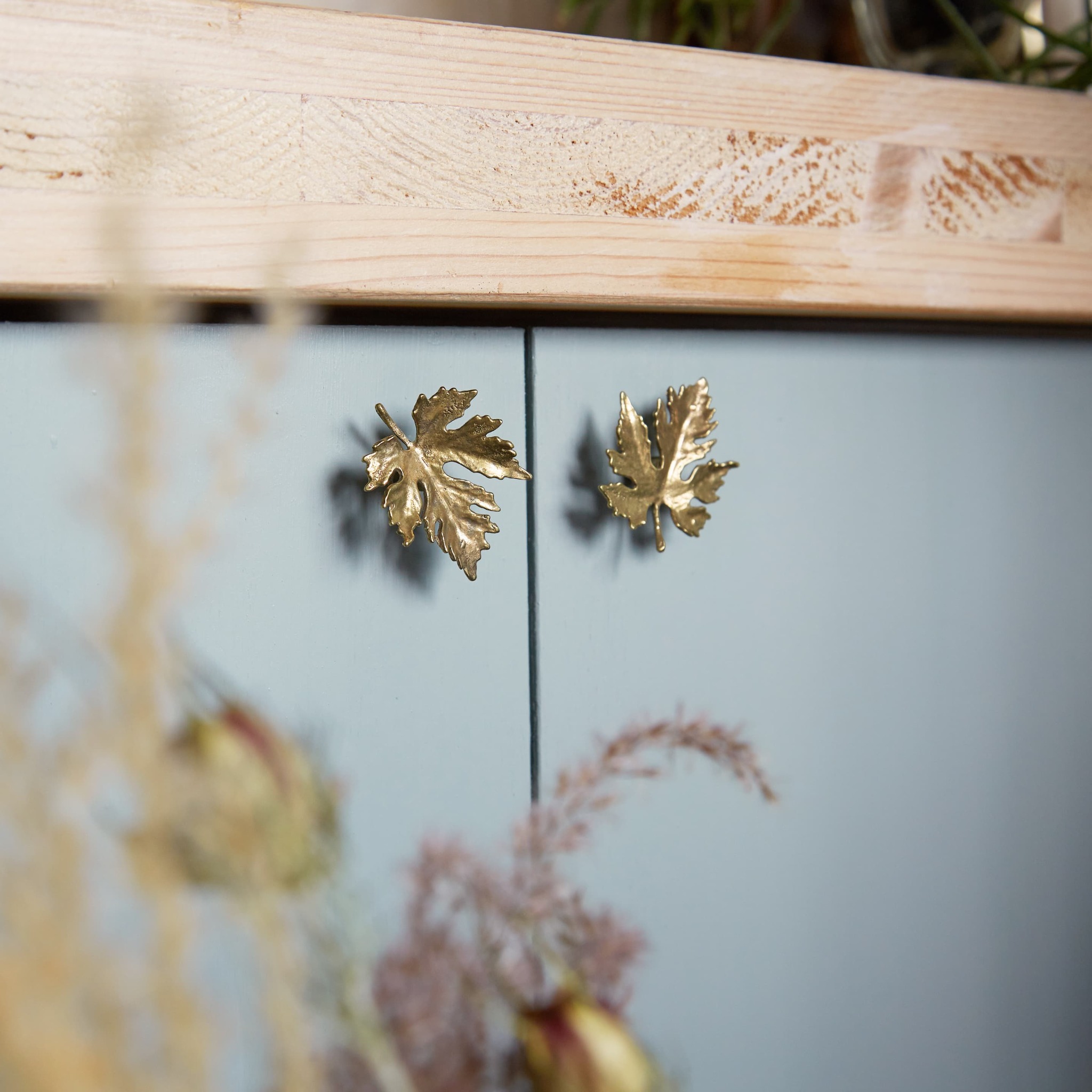 Vine Leaf Drawer Handle